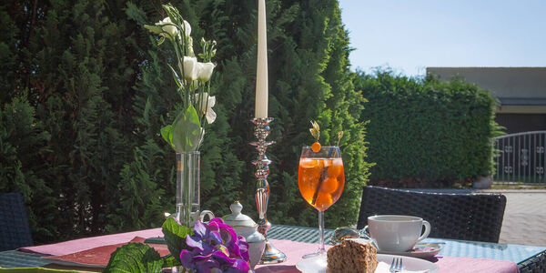 Außenansicht Restaurant vom Hotel Baggernpuhl in Nauen