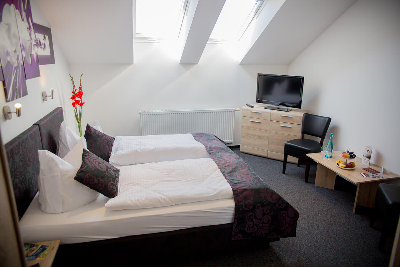 Hotel Baggernpuhl in Nauen - Ansicht der Zimmer