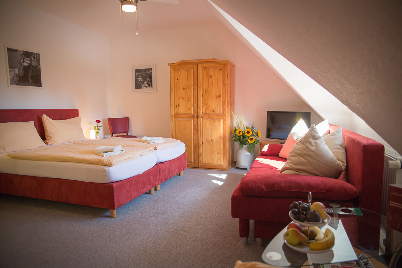 Hotel Baggernpuhl in Nauen - Ansicht der Zimmer